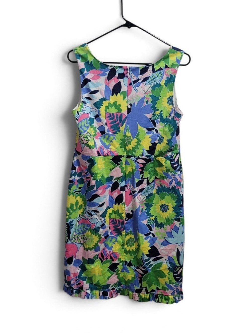 Talbot's Island Bright Ruffle Dress - Picture 3 of 6